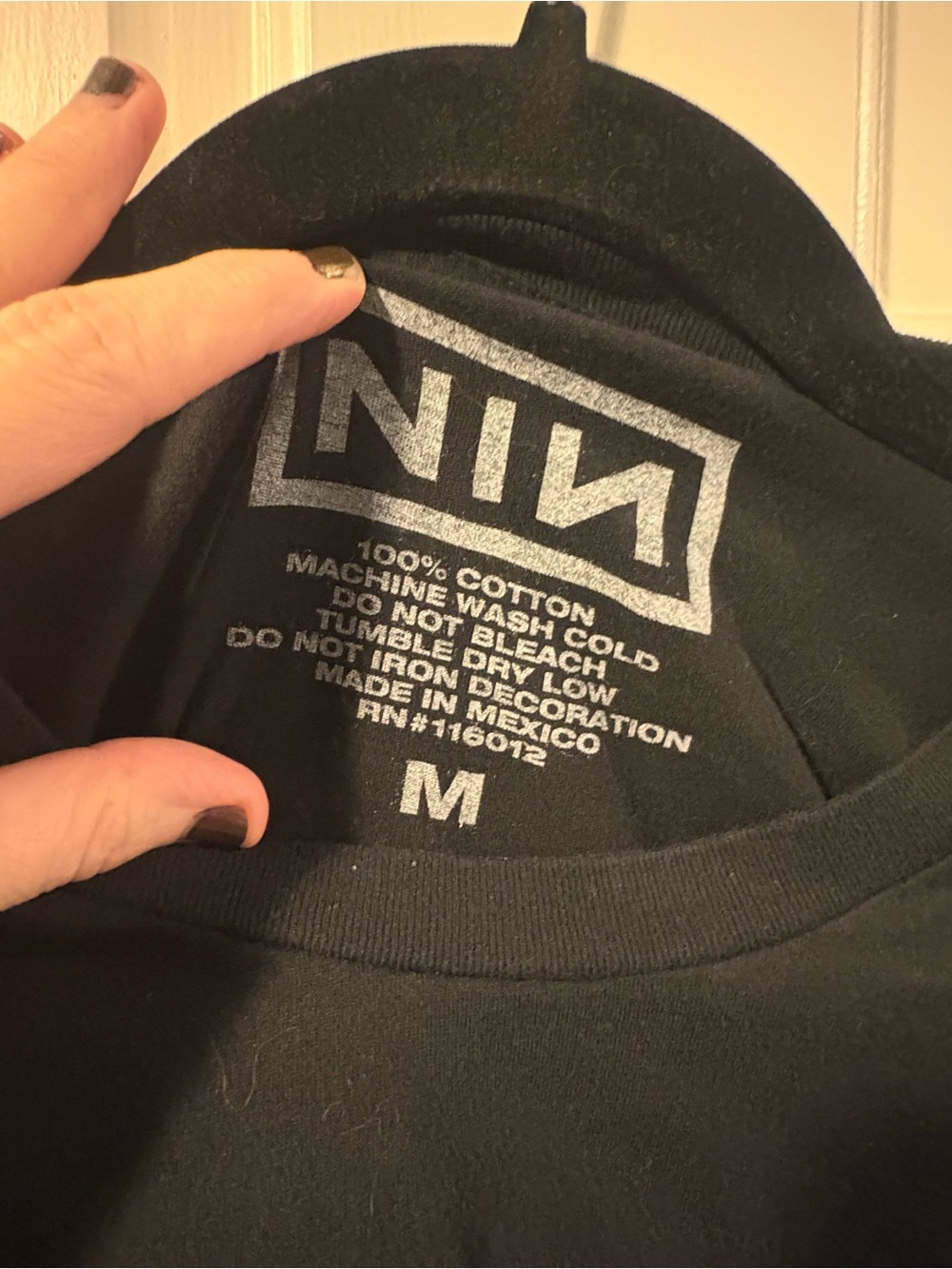 NIN Dear World Long Sleeve T-Shirt - Picture 3 of 3